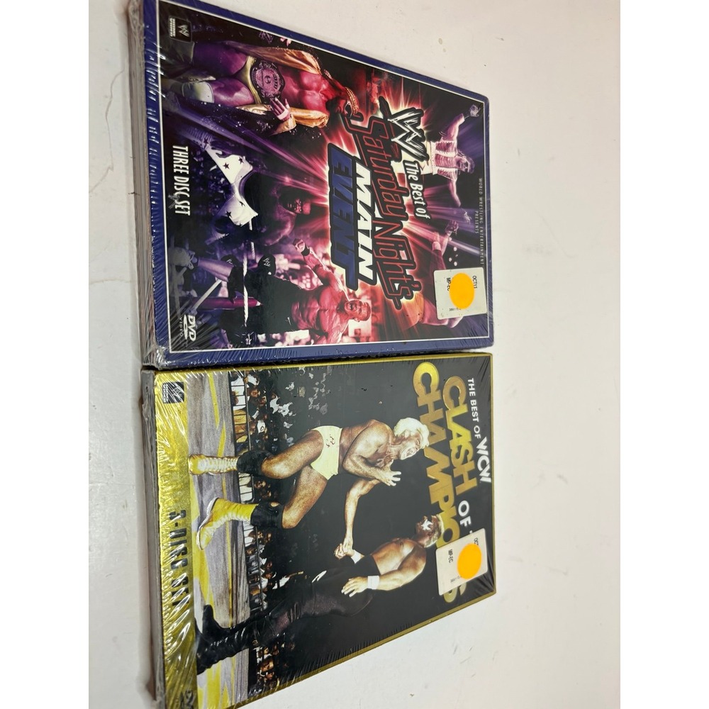 Sealed wrestling DVDs